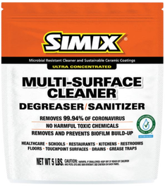  Simix multi surface cleaner degreaser/sanitizer bag pic